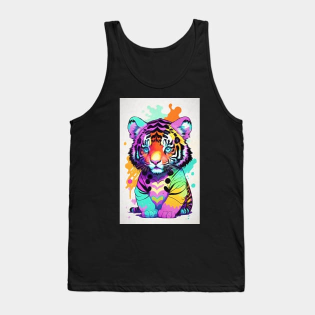 Baby tiger Tank Top by Voodoo Production